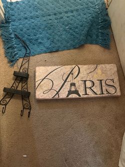 Paris Eiffel Tower Room Decor