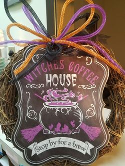 New! 14 inch Halloween Wreath.