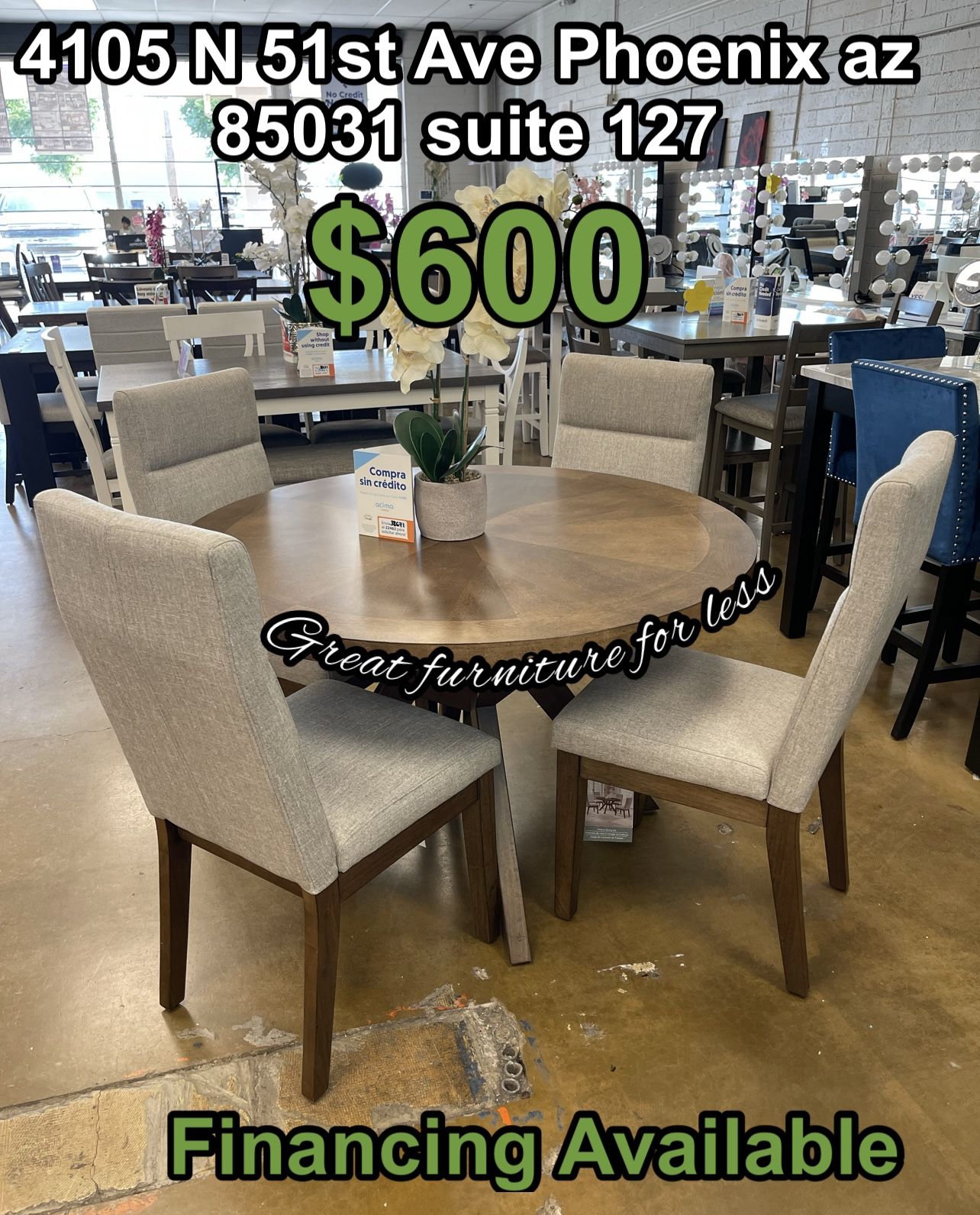 Dining Table Set Brand New