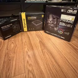 PC Build Bundle — ASUS B550M WiFi II + Noctua Cooler + 650W PSU