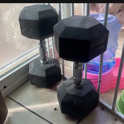 Pair Of 40 Pound Dumbbells