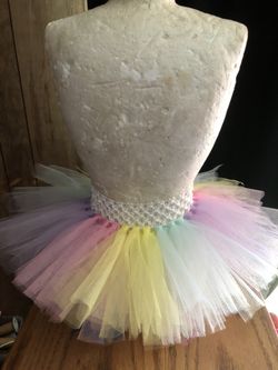 Child’s pastel waist tutu