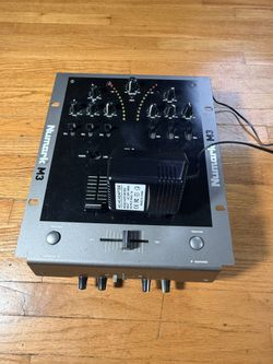 Numark M3 2 Channel DJ Mixer with Power Supply