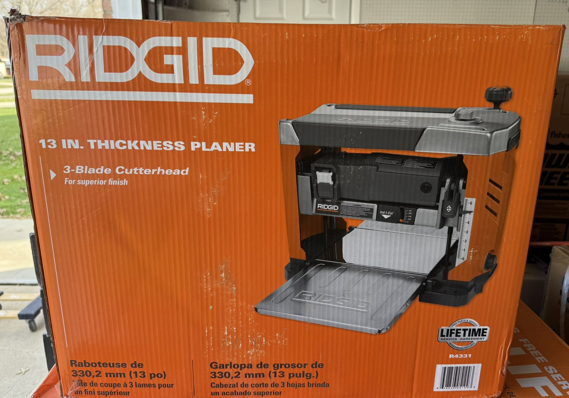 RIDGID 15 Amp Corded 13 in. Thickness Corded Planer