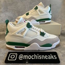 Jordan 4 Retro SB ‘Pine Green’ Size 10M