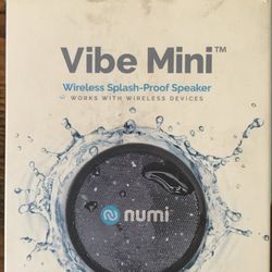 Numi Vibe Mini wireless Waterproof Speaker 