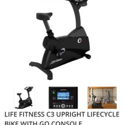 Life fitness C3 With Go Console 