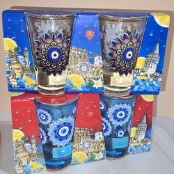 2 Pairs Of Shot Glasses