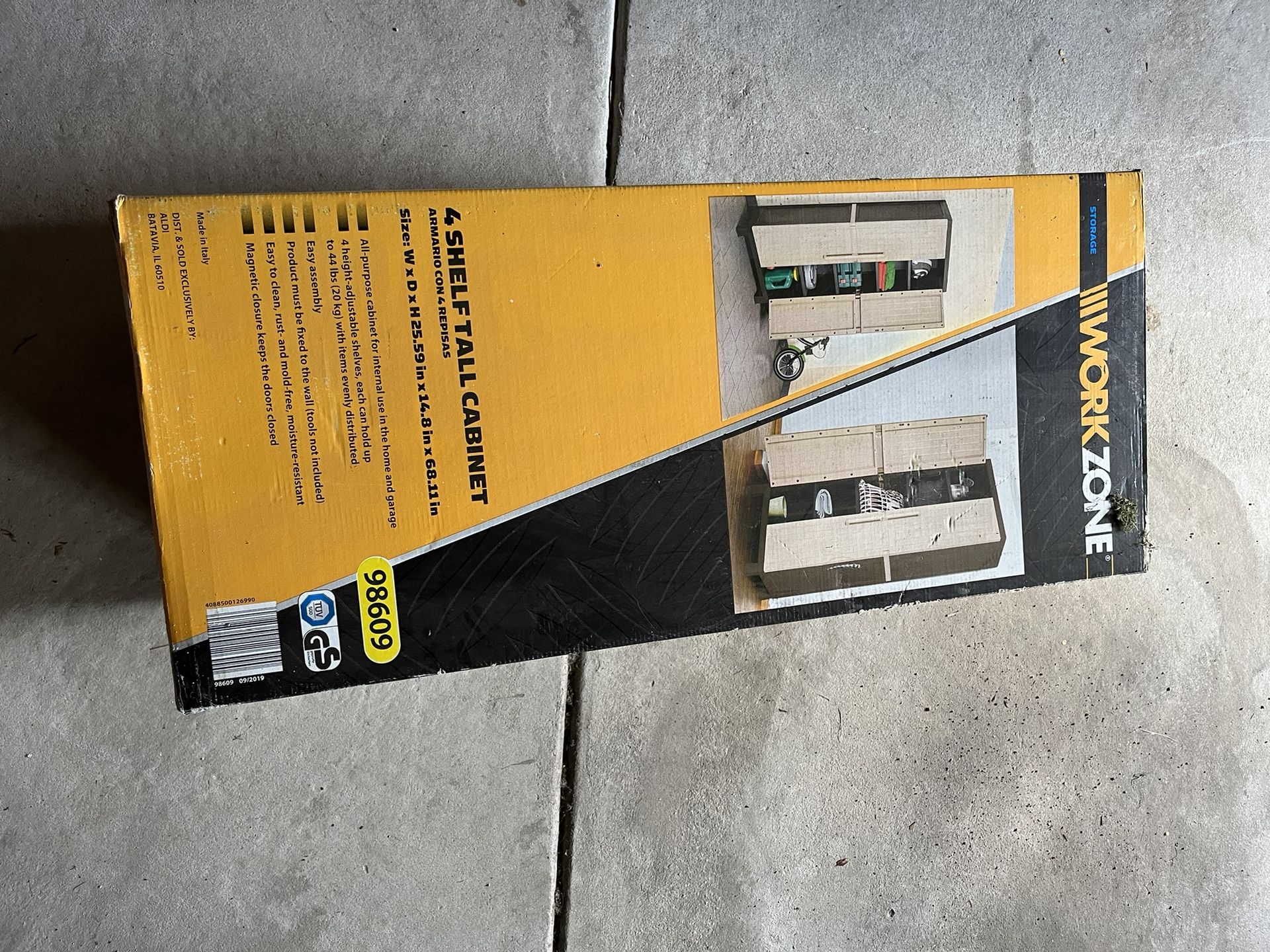 Workzone shop tall cabinet