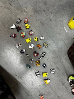 Halloween & Character Croc Jibbitz Charms Lot