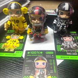 Bundle Of 3 Space Molly Series 2 Space Molly Mega 100%