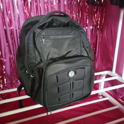 Six Pack Fitness Backpack Black