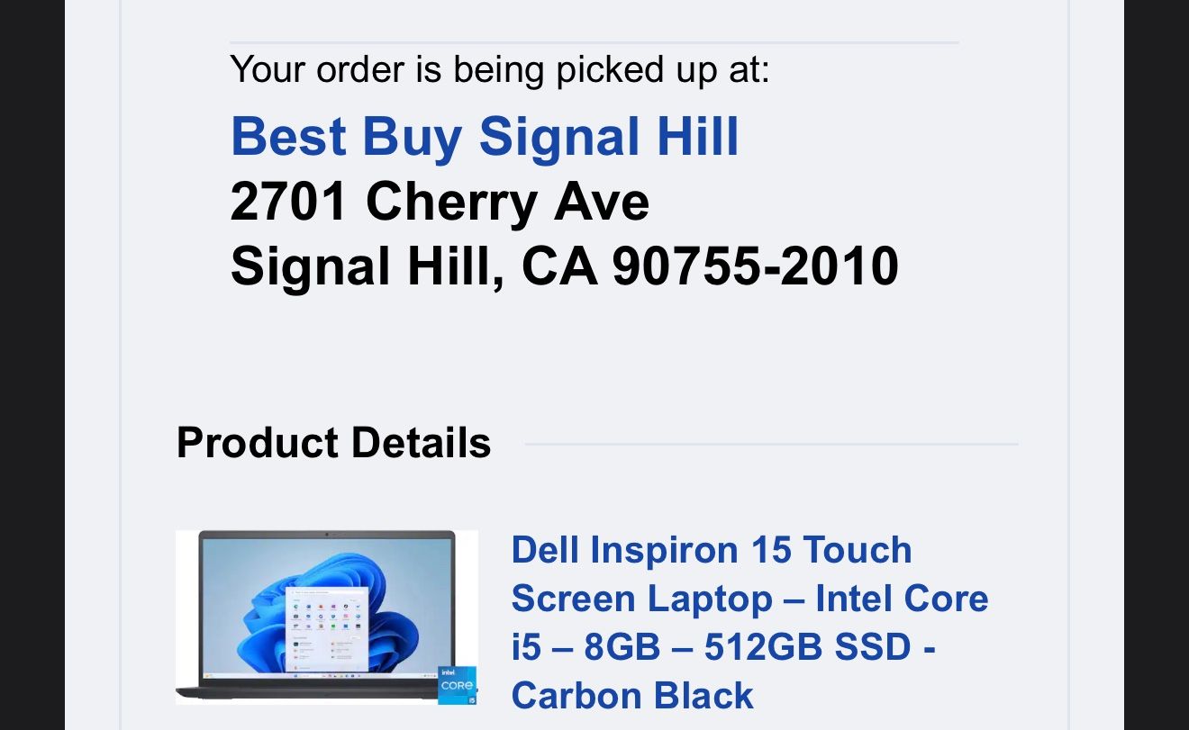 Dell Inspiron 15 Touch Screen Laptop