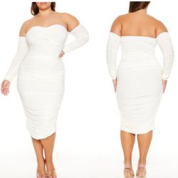 White Dress XL