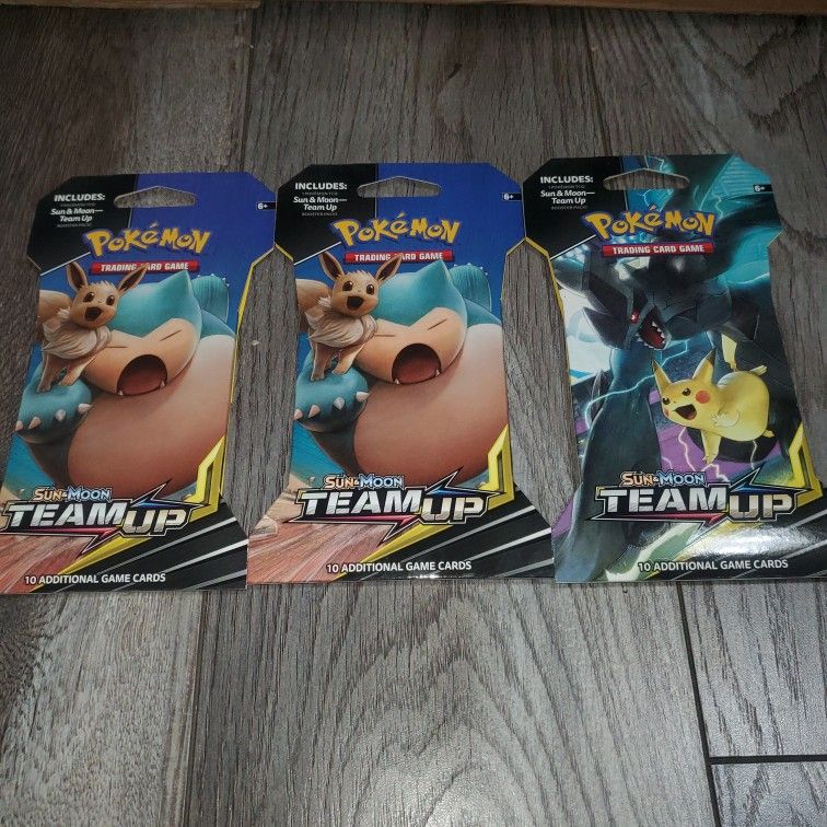Team Up Sleeved Booster Packs