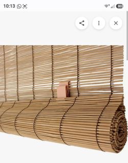 RADIANCE, CORD FREE IMPERIAL MATCHSTICK BAMBOO ROLL-UP, 36" X 72"