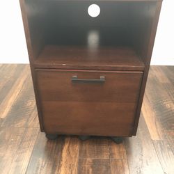 Mini File Cabinet On Wheels