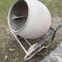 6.0 Cu.ft Electric Concrete Mixer 