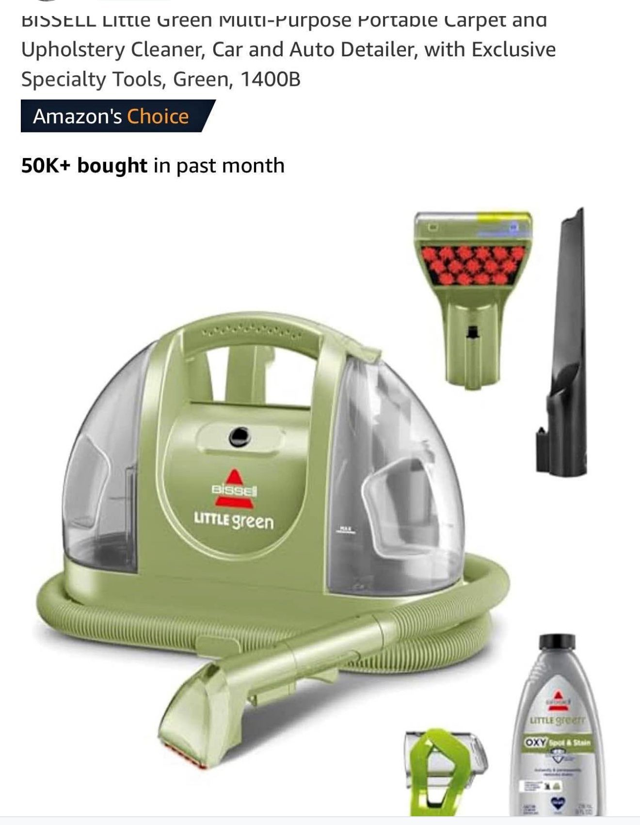 Bissell Little Green Machine