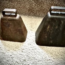 Vintage Early 1900’s Texas Metal Cow Bells
