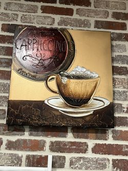 Bonito Cuadro Para Tu Area de Cafe