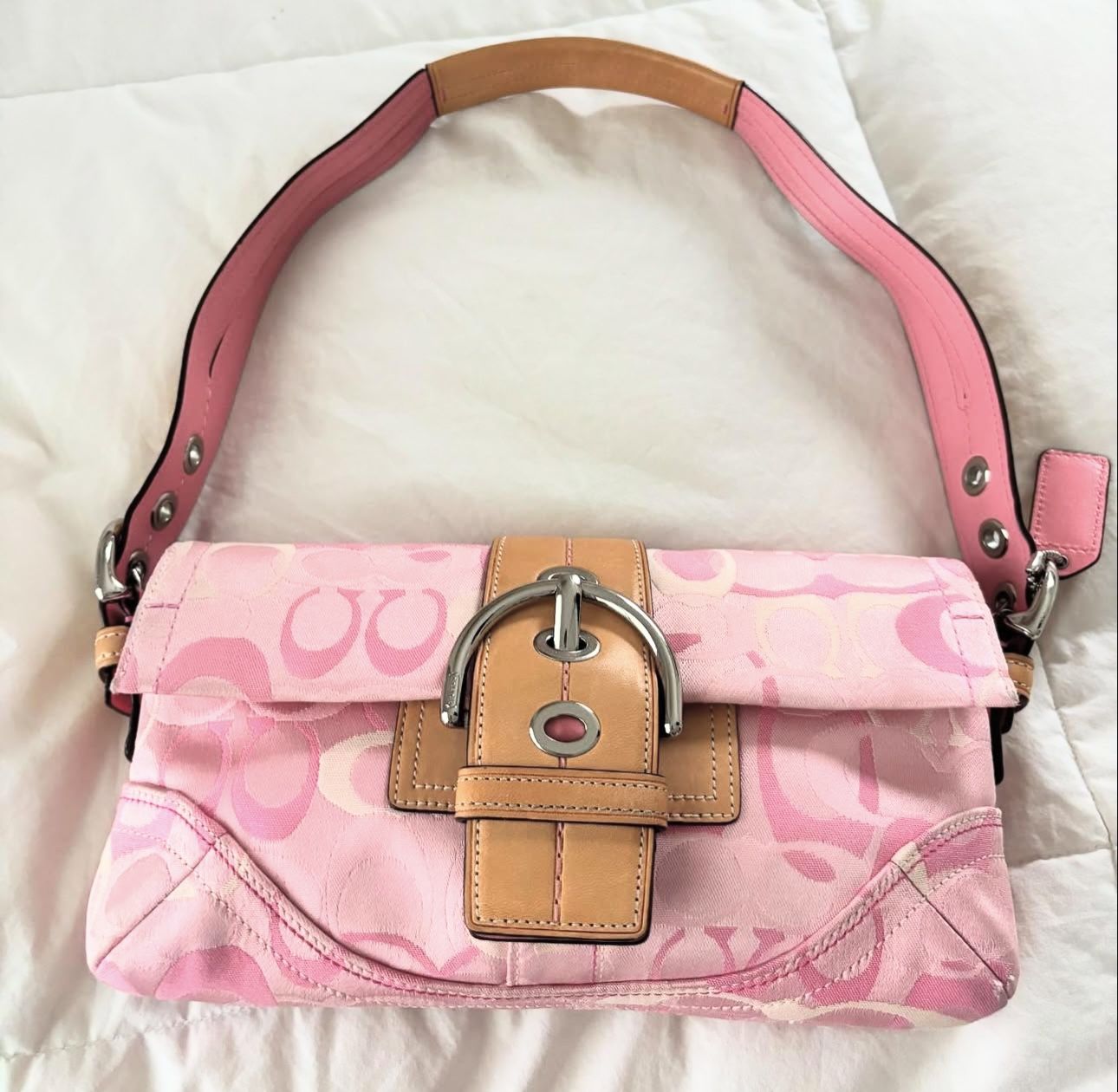 Pink Coach Bag