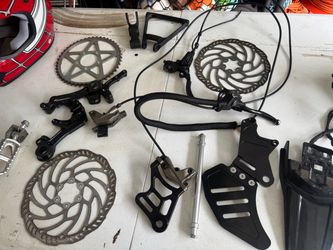 Surron and Yozma – Rotors, Brakes, Chainring & More
