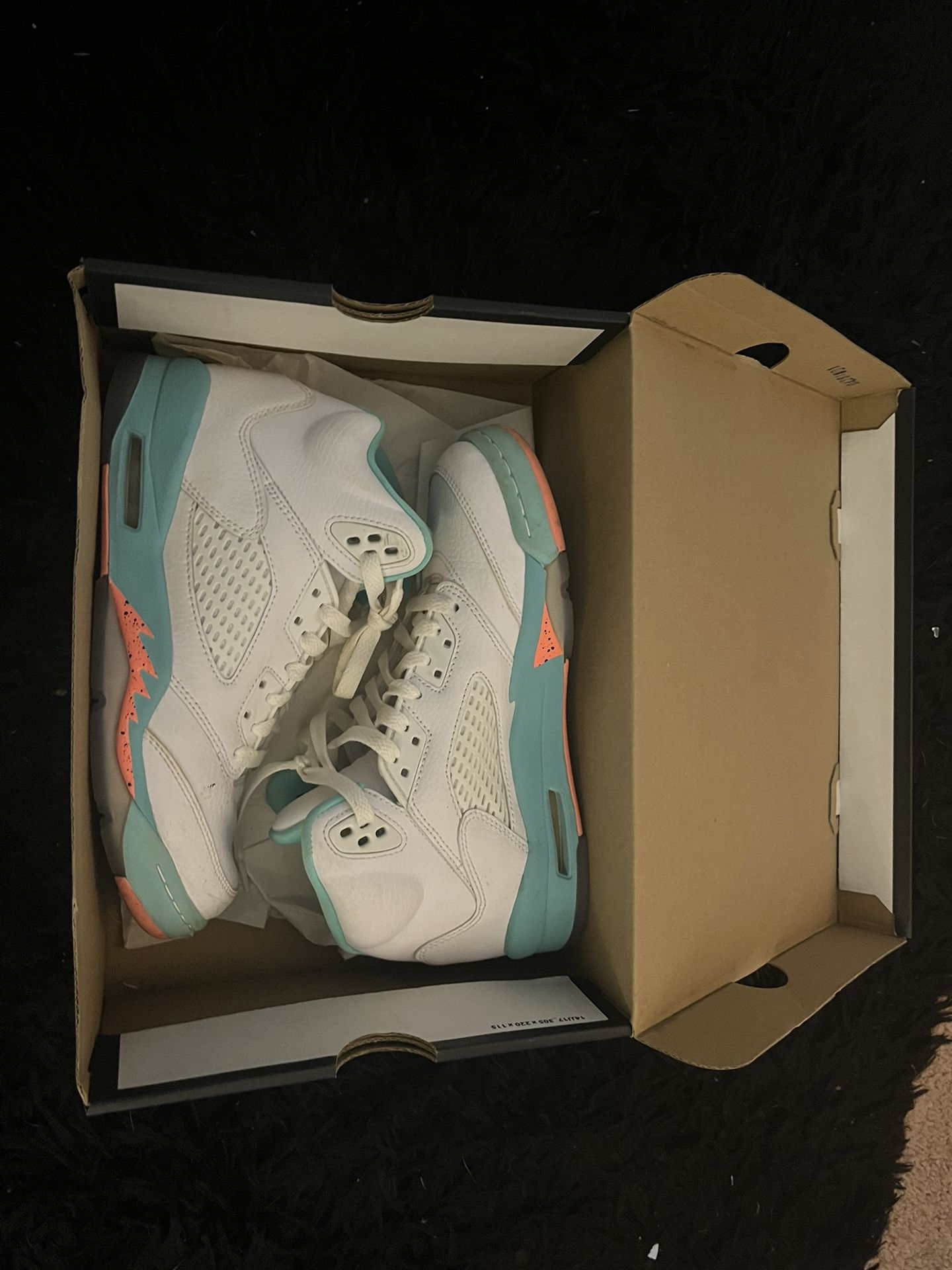 jordan 5 light aqua