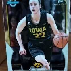 Caitlin Clark 1st Bowman PLUS ANOTHER CARD
