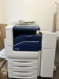 Xerox WorkCentre 7225 Color Copier Printer Scanner with Stapling Finisher