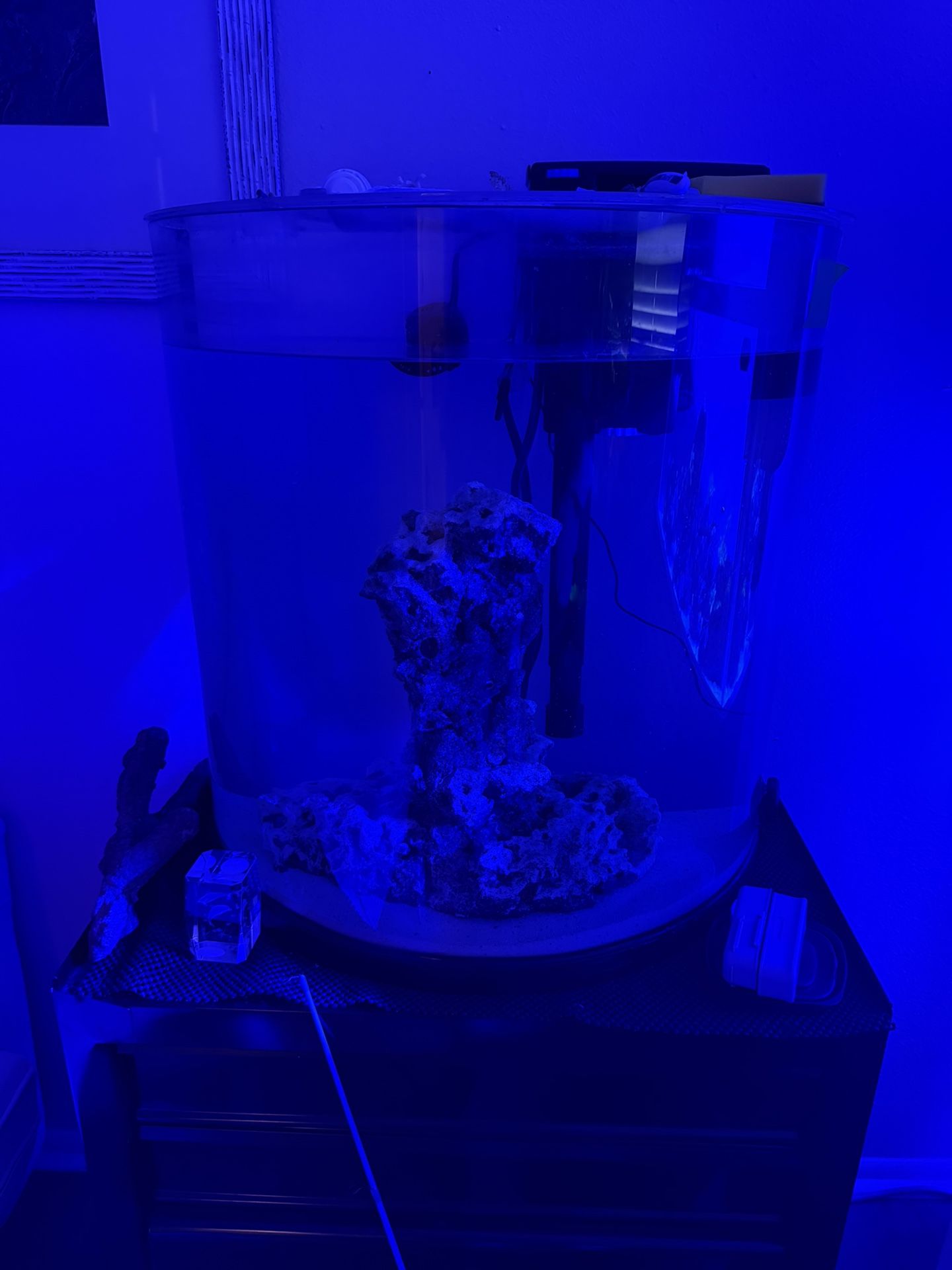 20gal Salt Tank W/ Items Included