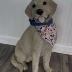 SuezQ handmade scrunchie dog bandanas