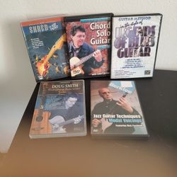 Bundle Of 5 Guitar 🎸 Instructional Videos.Videos