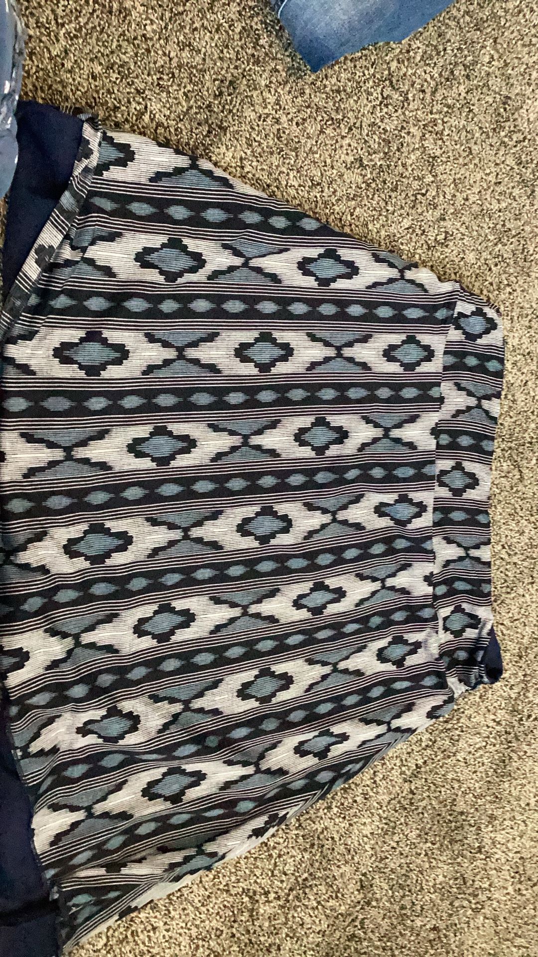 Reversible Blue Skirt