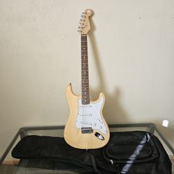 Fender Squire electric Guitar With Case
