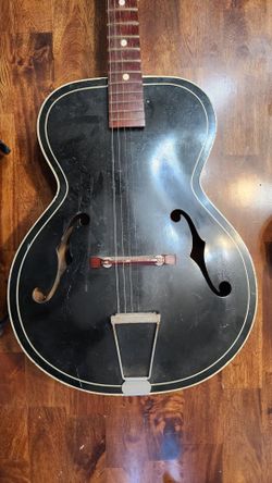 1960's Silvertone Archtop Acoustic