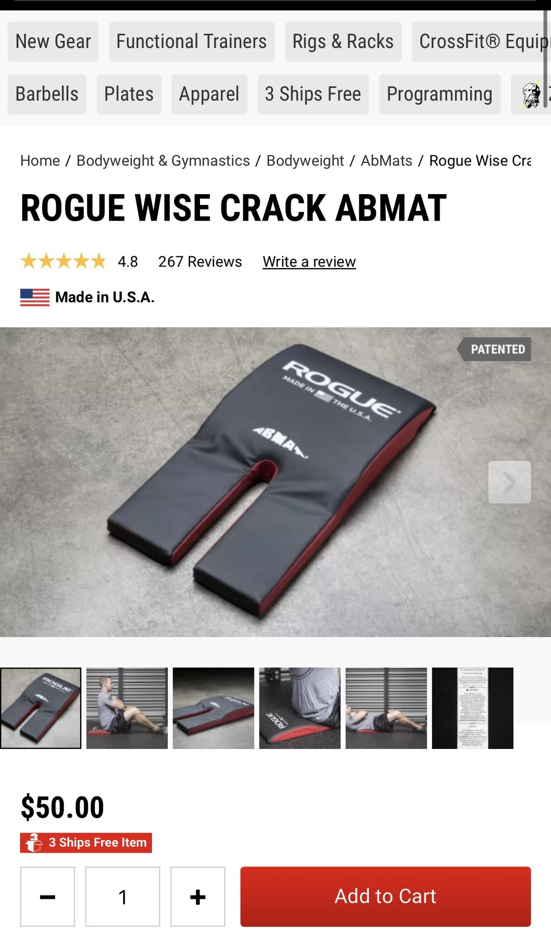 Rogue Wise Crack Abmat