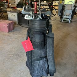 Golf Clubs, Bag And Golf Balls