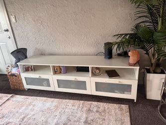 IKEA White TV stand
