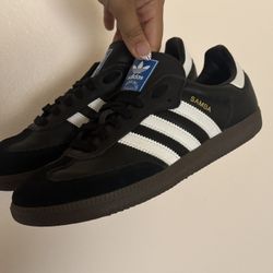 Adidas Samba OG Shoes, Black & White