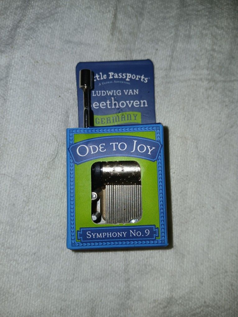 Beethoven Ode To Joy Crank Music Box