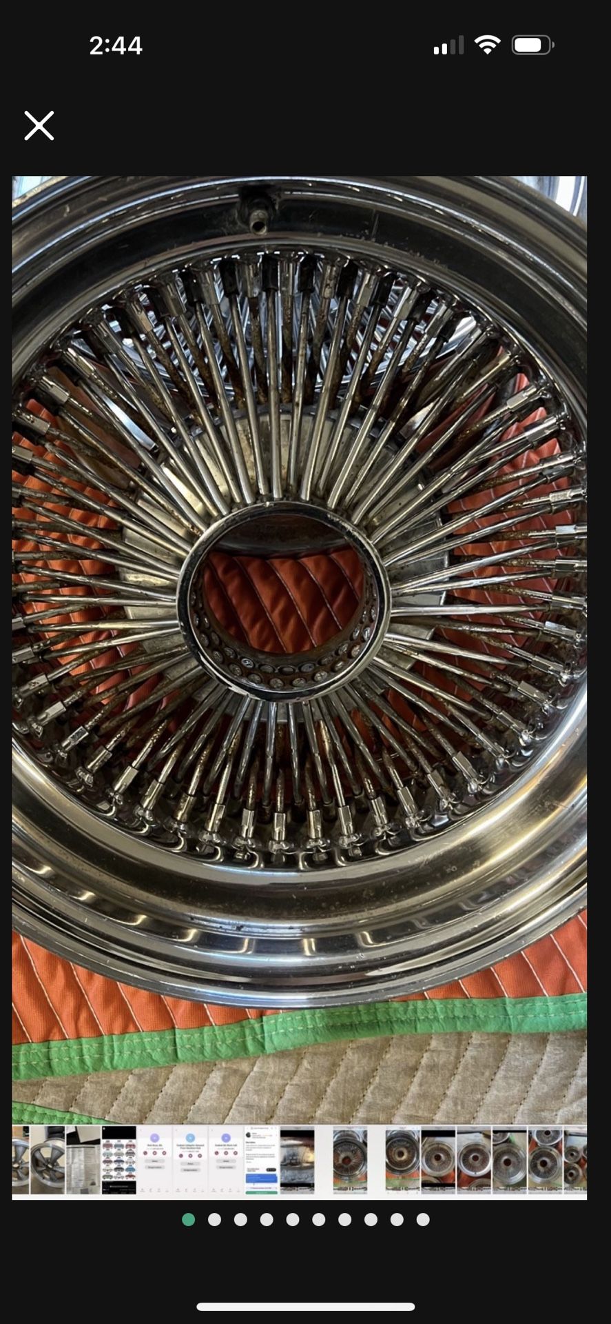 Set of 15”s with no tires