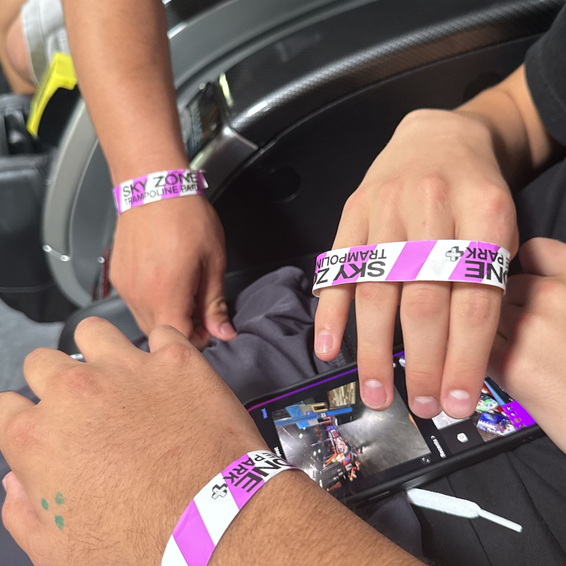 All day passes at Sky zone