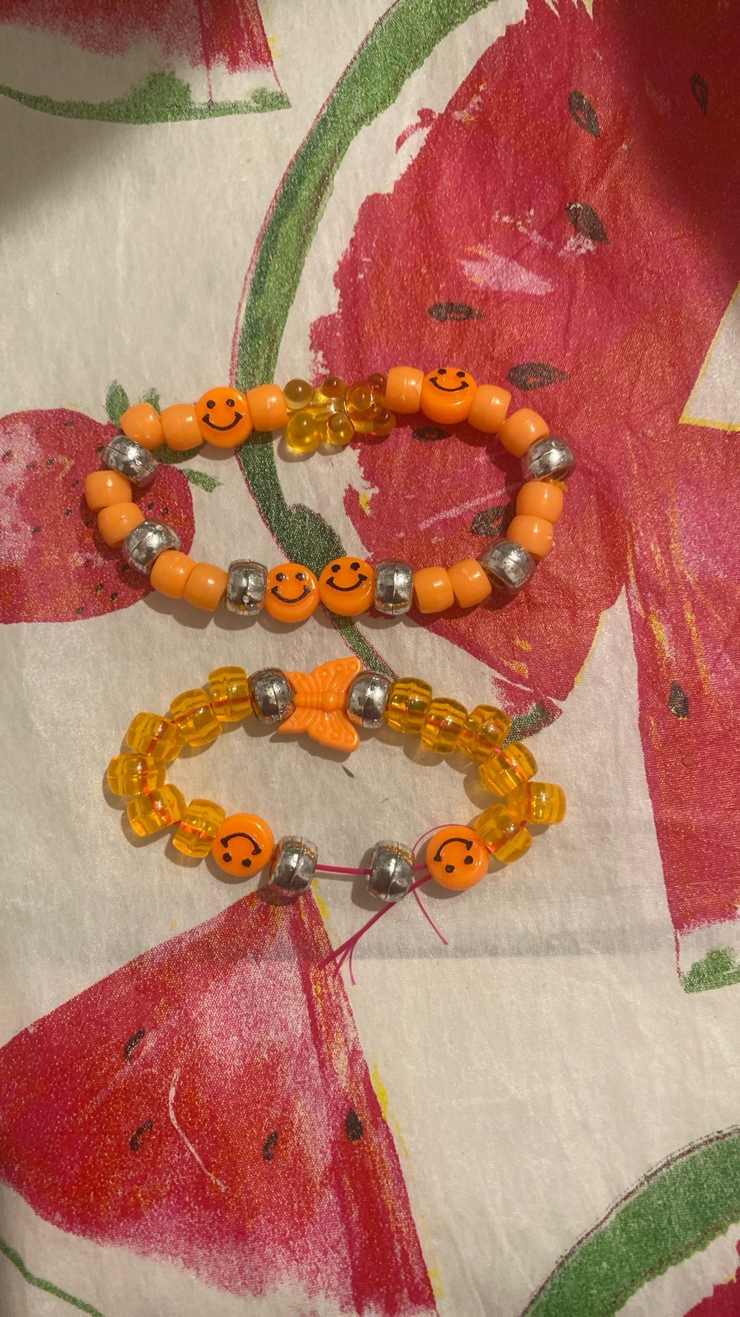 Orange Bracelet