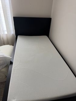 Single Bed Frame with Mattress