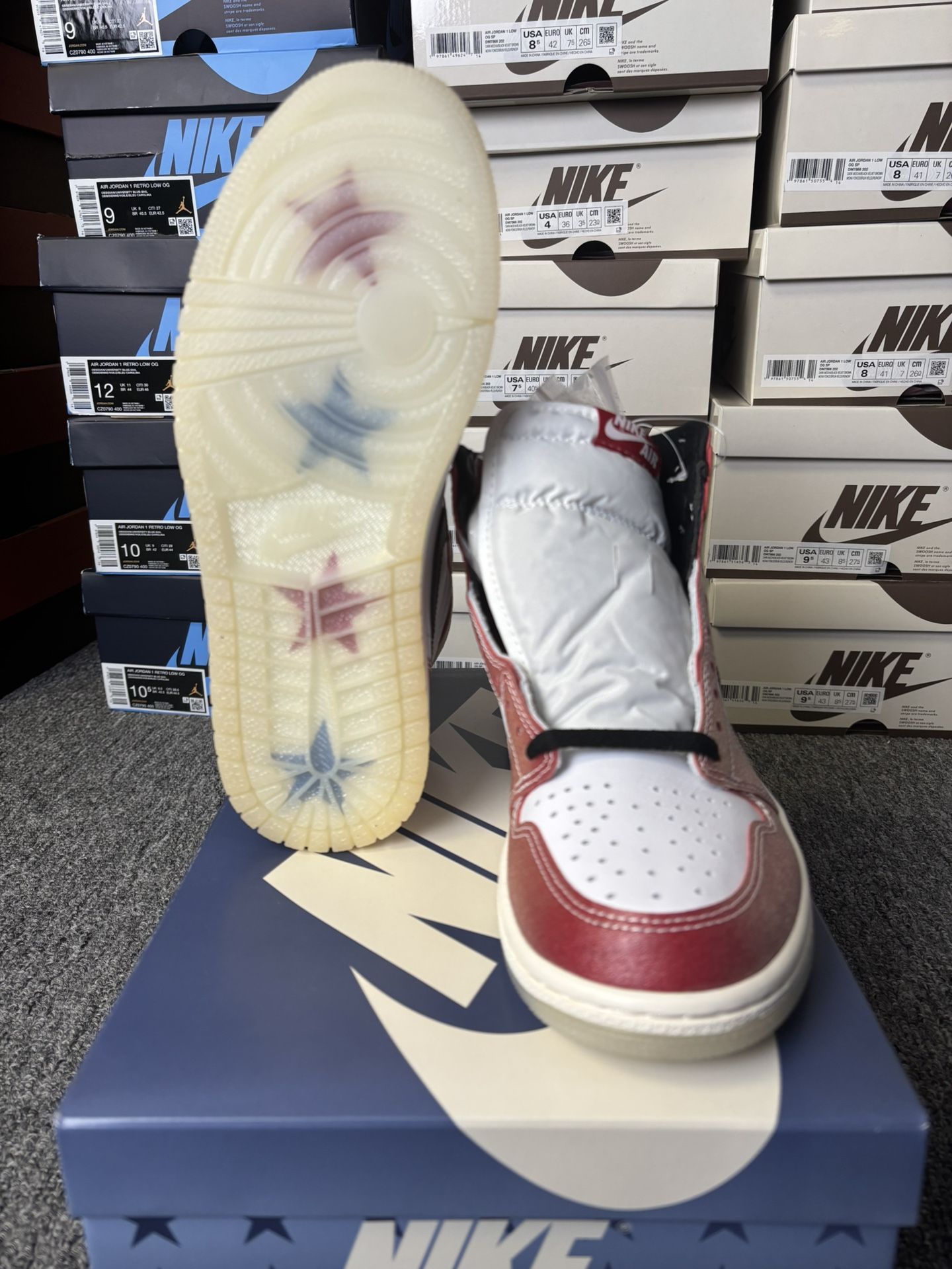 Air Jordan High X Trophy Room “Freeze Out” SIZES:8x3