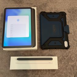 iPad 6 Mini / Apple Pencil / Zagg Case