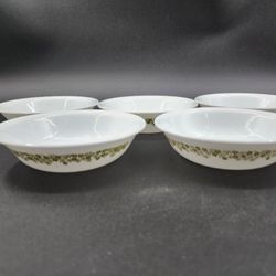 Corelle Corning Spring Blossom Crazy Daisy 5in Bowls Set Of 5