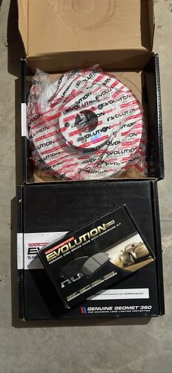 Powerstop Evolution geomet coated front rotors for 08-14 WRX
