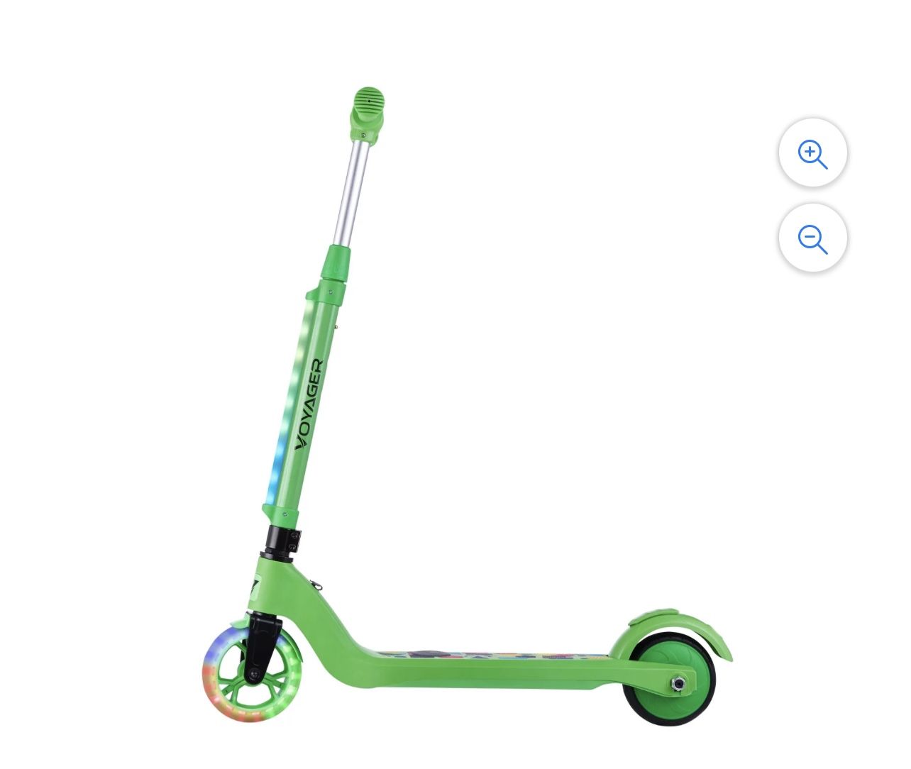 Voyager Sprinter Kids Folding Electric Scooter, Green